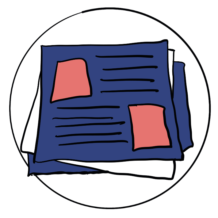 Blätter Papier