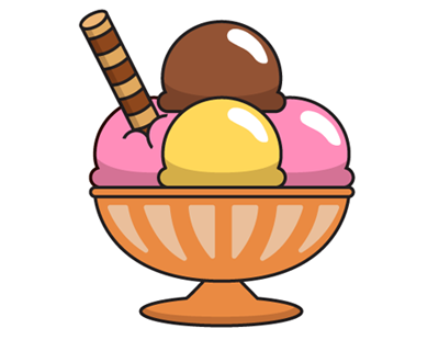 Illustration von Eis